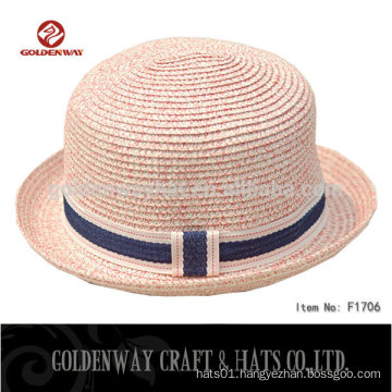 Promotional cheap flat top Fedora hat